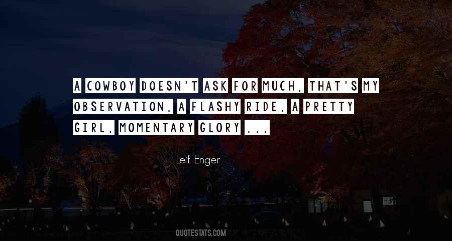 Leif Enger Quotes #1581616