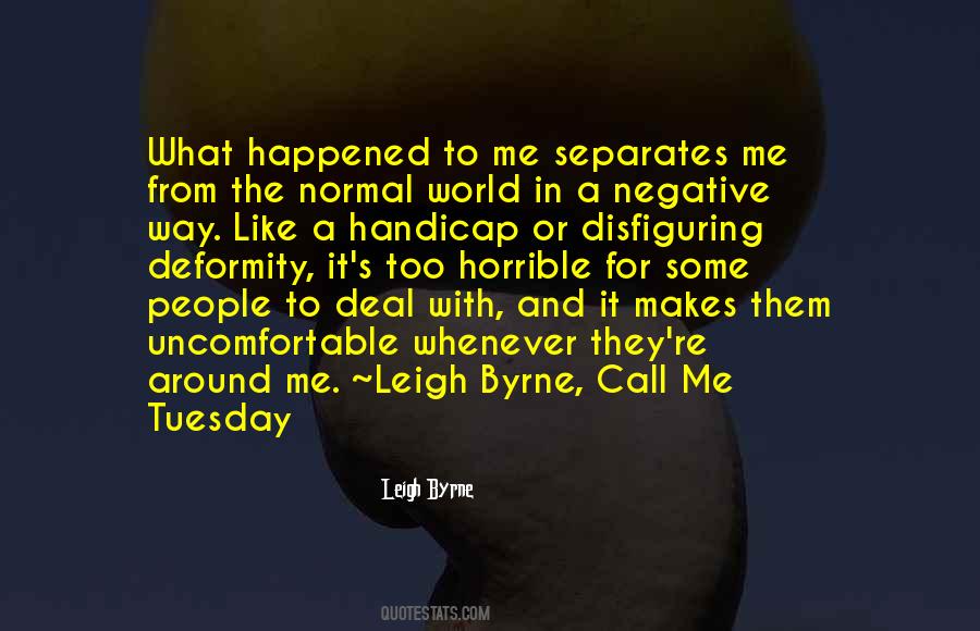 Leigh Byrne Quotes #1218634