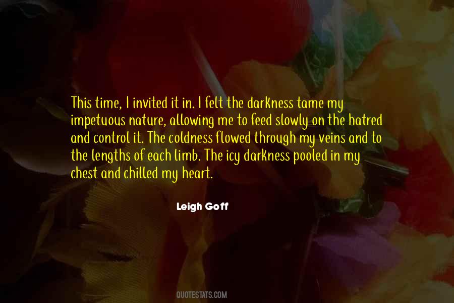 Leigh Goff Quotes #274951