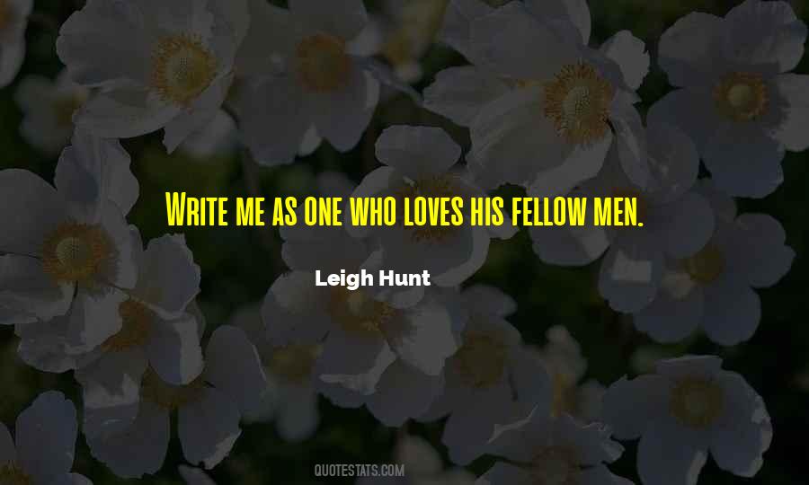 Leigh Hunt Quotes #1781681