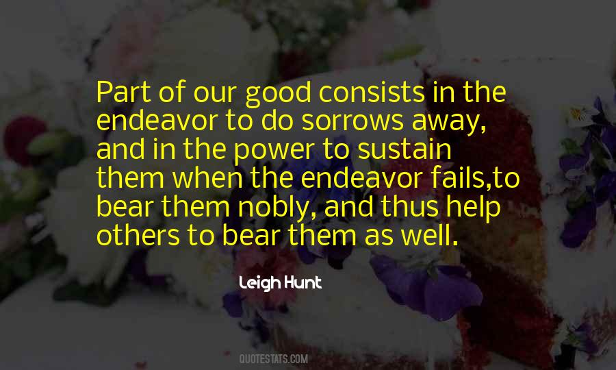 Leigh Hunt Quotes #331849