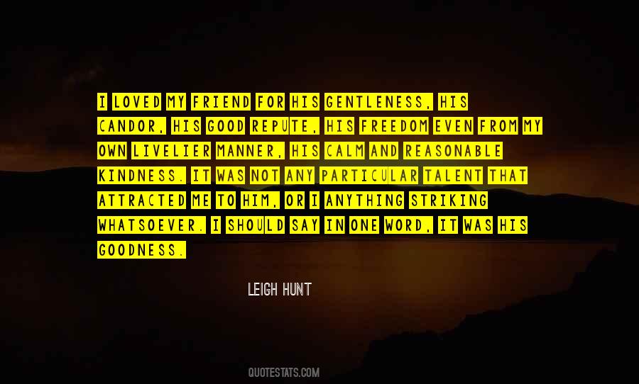 Leigh Hunt Quotes #554309