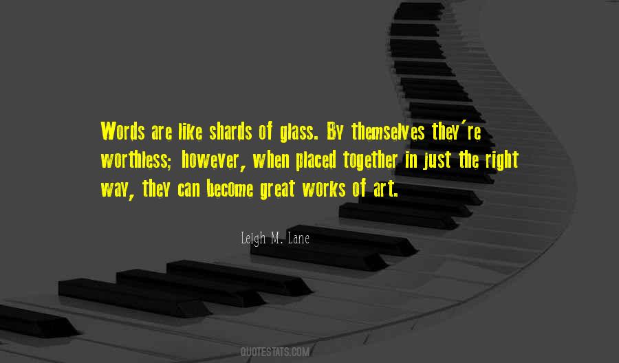 Leigh M. Lane Quotes #990673