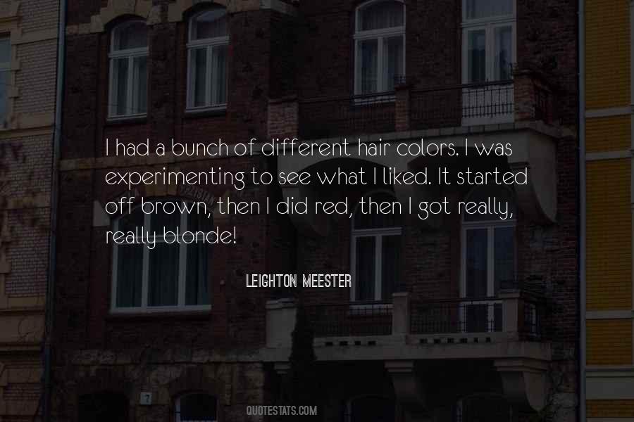 Leighton Meester Quotes #889143