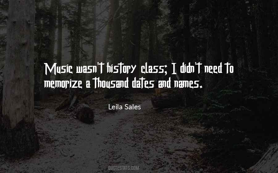 Leila Sales Quotes #1044074