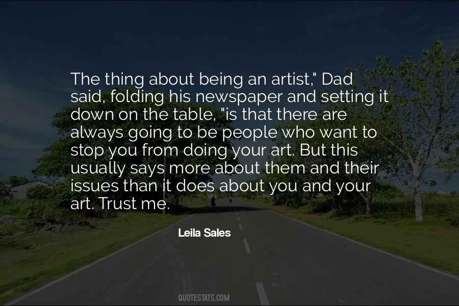 Leila Sales Quotes #1435404