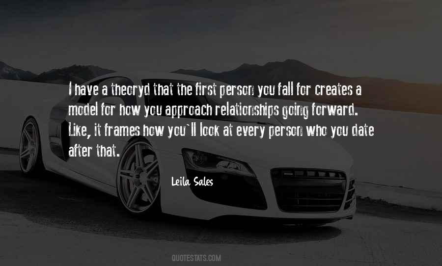 Leila Sales Quotes #280800