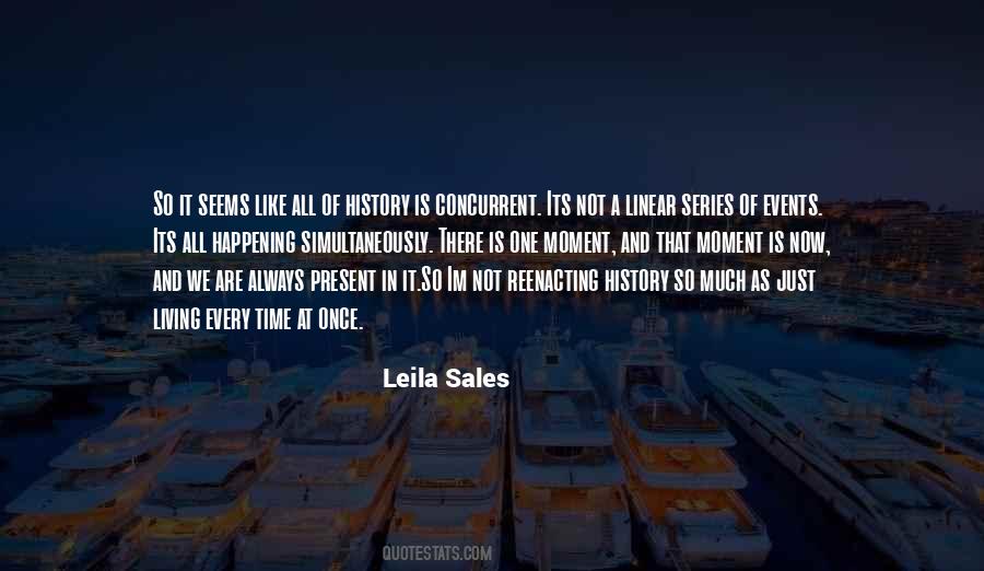 Leila Sales Quotes #304844