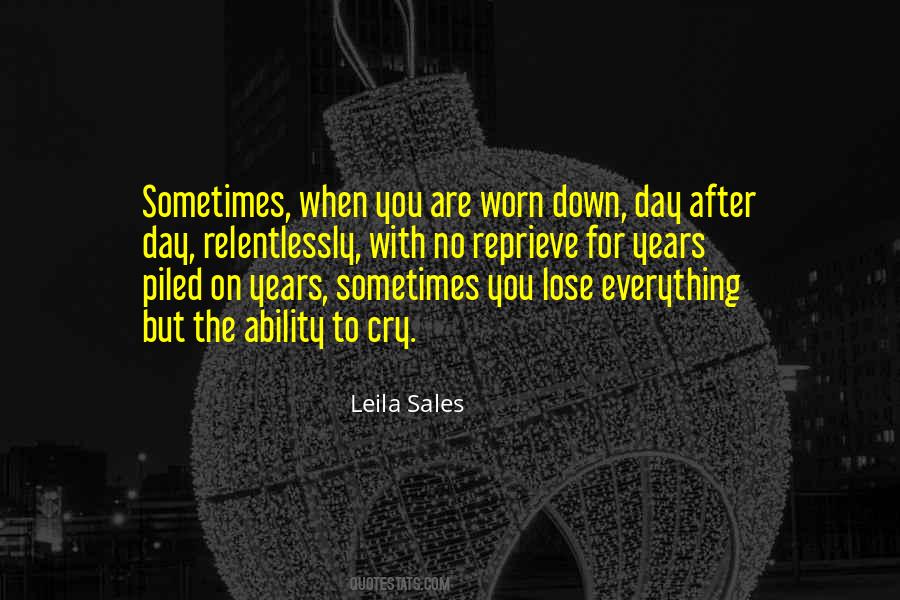 Leila Sales Quotes #925693