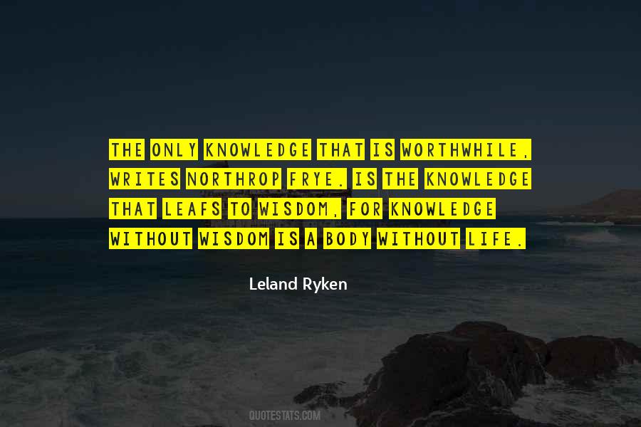 Leland Ryken Quotes #1501817