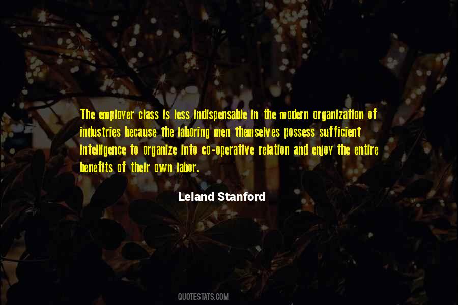 Leland Stanford Quotes #1175195