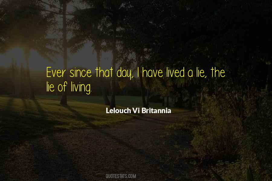 Lelouch Vi Britannia Quotes #1751160