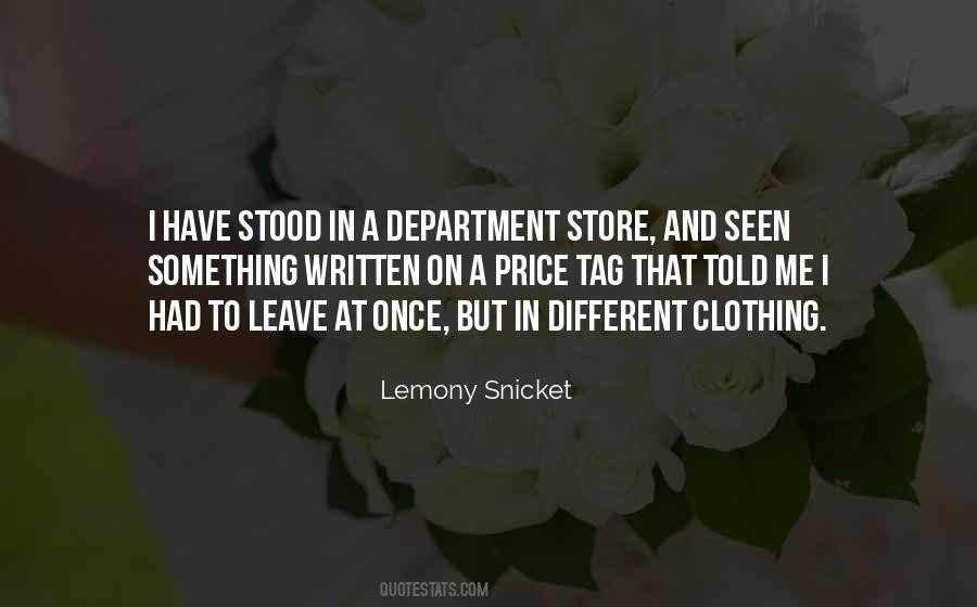 Lemony Snicket Quotes #1216032