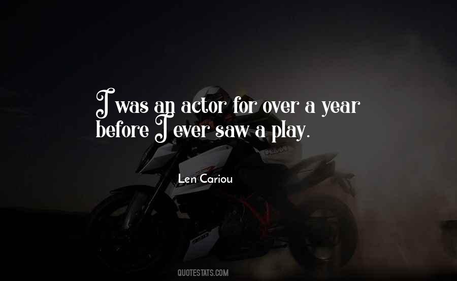 Len Cariou Quotes #864019