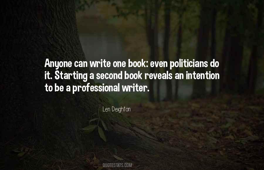 Len Deighton Quotes #646287