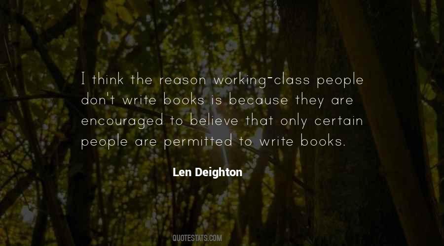 Len Deighton Quotes #769943