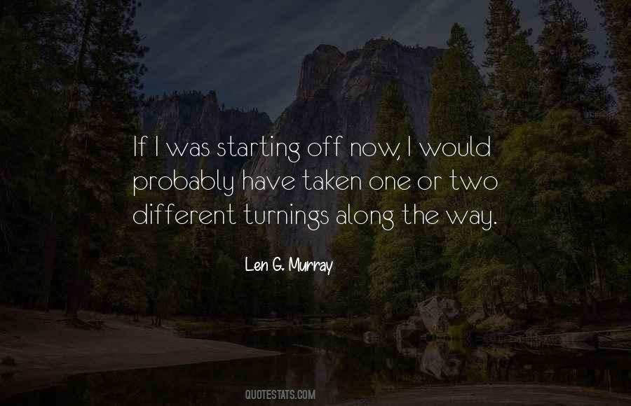 Len G. Murray Quotes #1374282