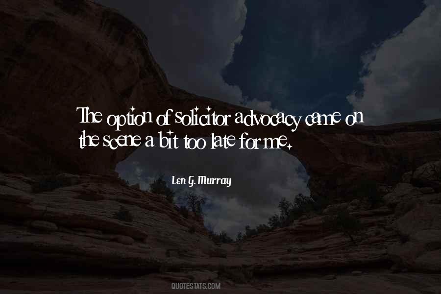 Len G. Murray Quotes #1507074