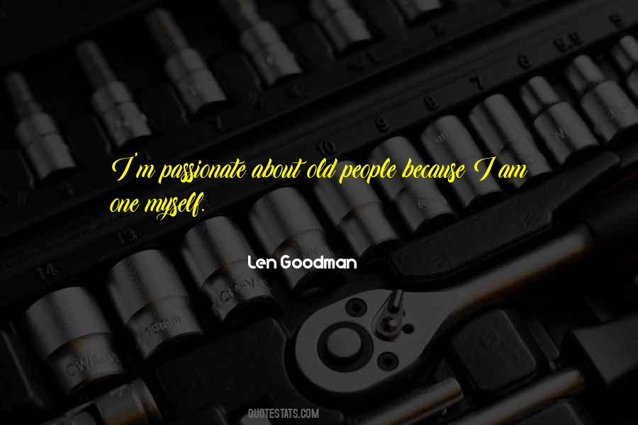 Len Goodman Quotes #1686848