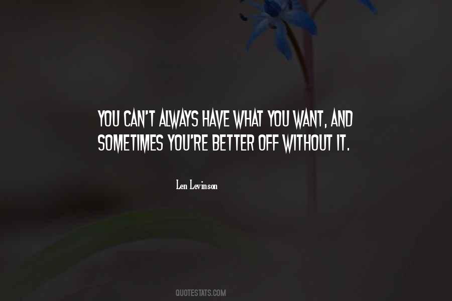 Len Levinson Quotes #702077 Len Levinson Quotes #702077