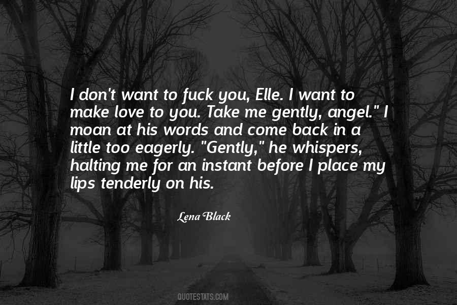 Lena Black Quotes #59419