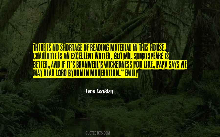 Lena Coakley Quotes #1043816