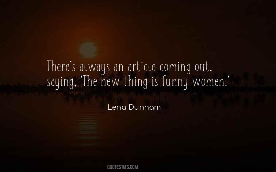 Lena Dunham Quotes #1544244