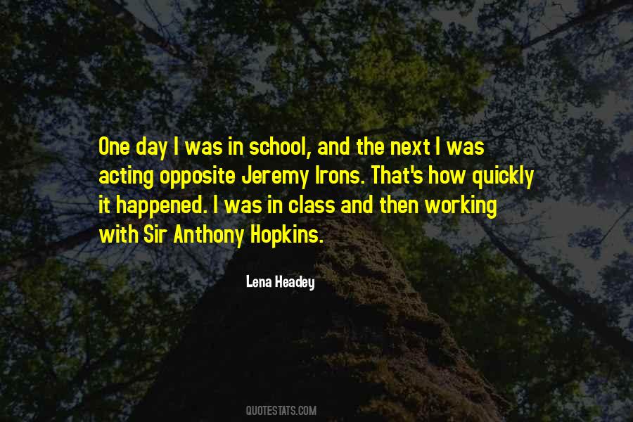 Lena Headey Quotes #874528