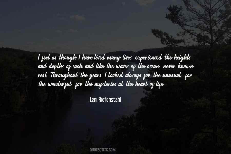 Leni Riefenstahl Quotes #1532148