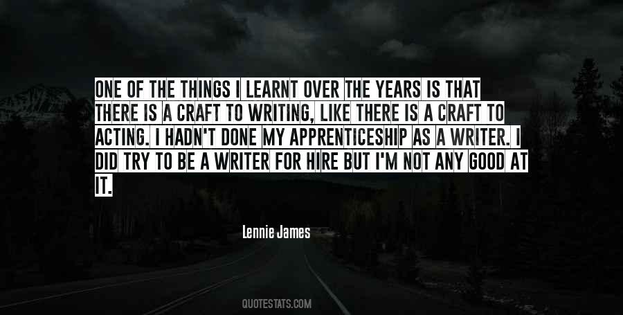 Lennie James Quotes #1220264