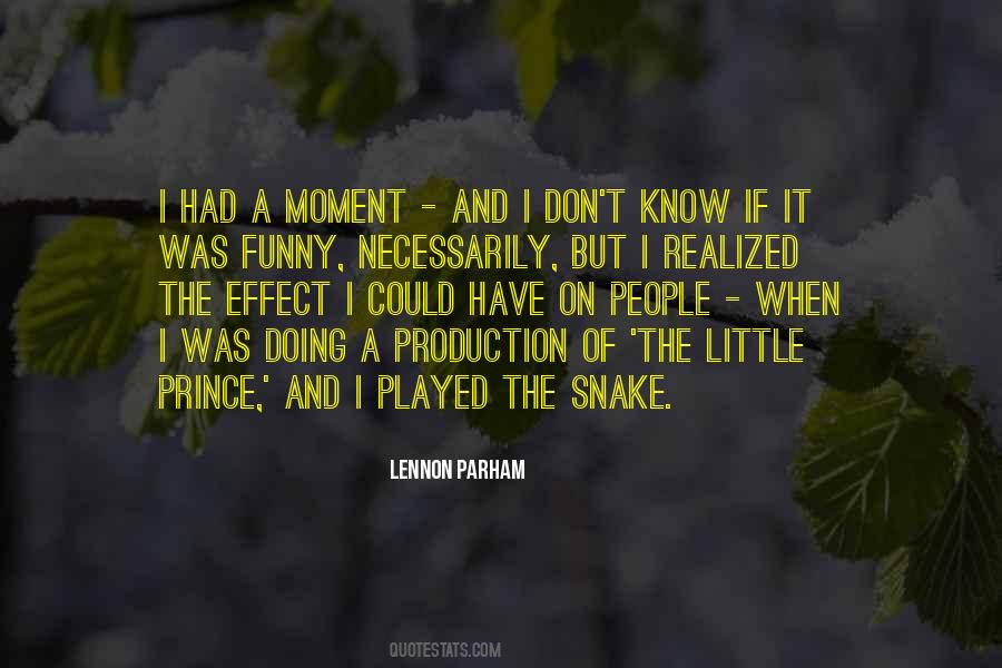 Lennon Parham Quotes #1876435