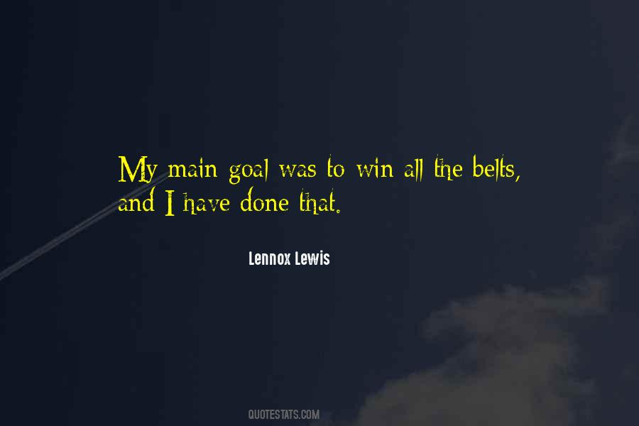 Lennox Lewis Quotes #1236356