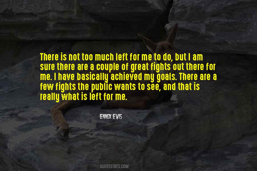 Lennox Lewis Quotes #1312990
