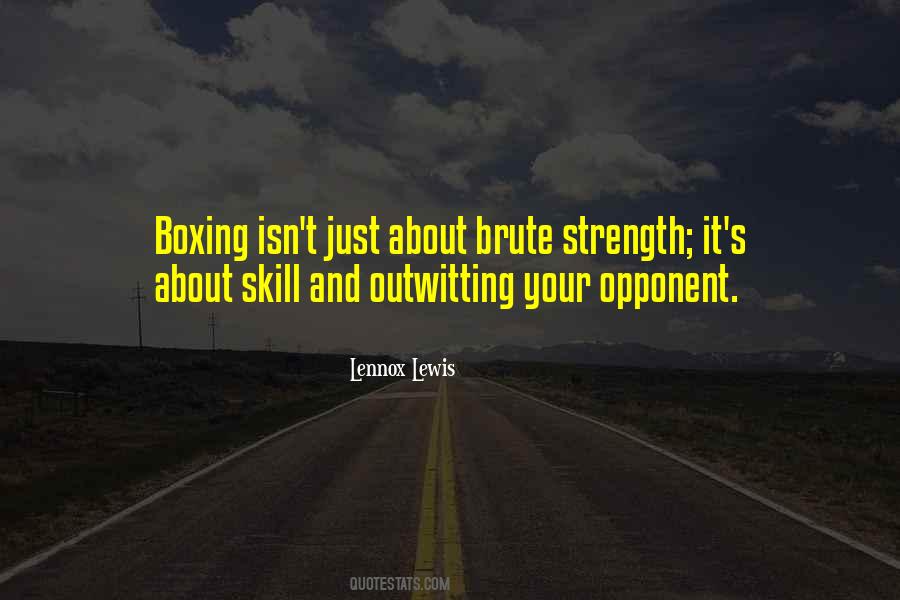 Lennox Lewis Quotes #1323570