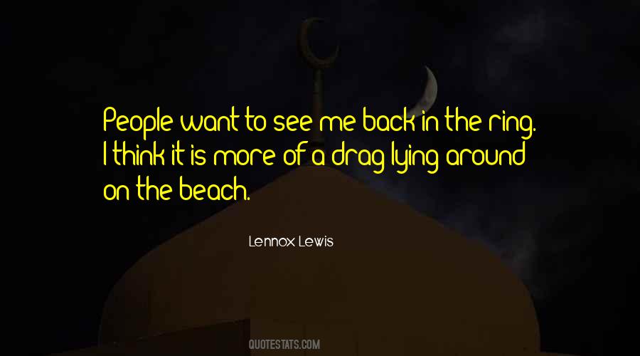 Lennox Lewis Quotes #1329680