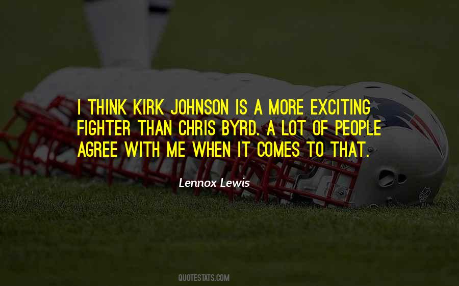 Lennox Lewis Quotes #1670450