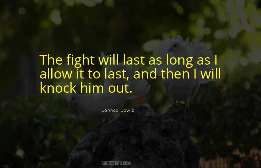 Lennox Lewis Quotes #861002