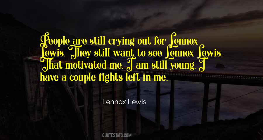 Lennox Lewis Quotes #954830