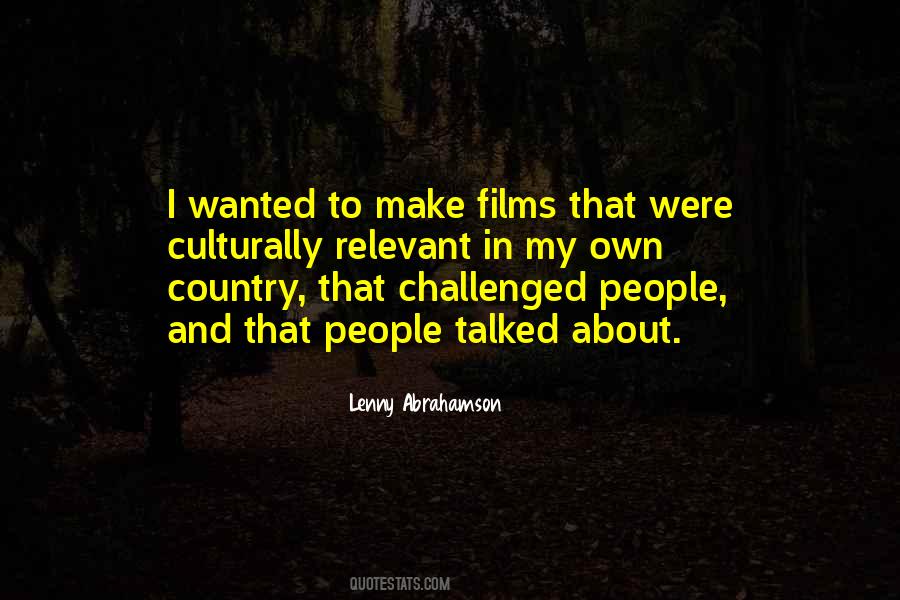 Lenny Abrahamson Quotes #1719484