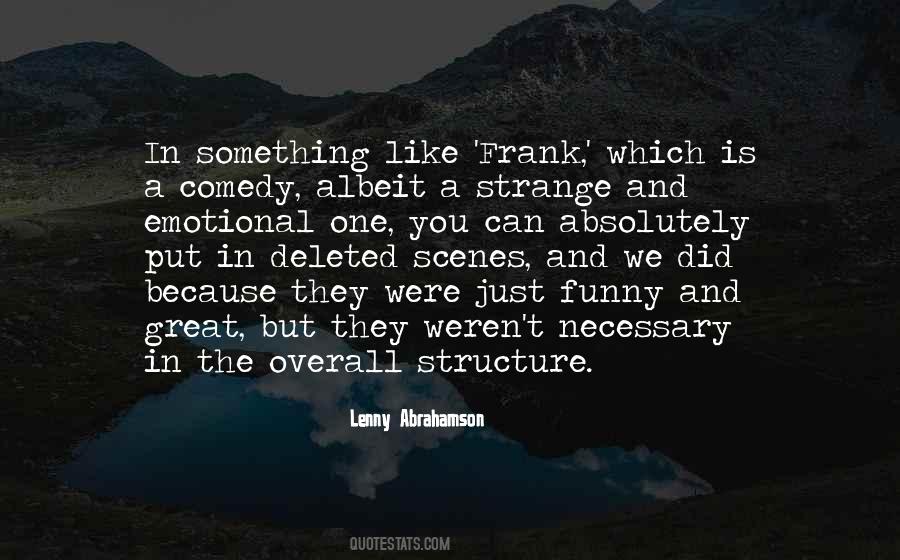 Lenny Abrahamson Quotes #1731819