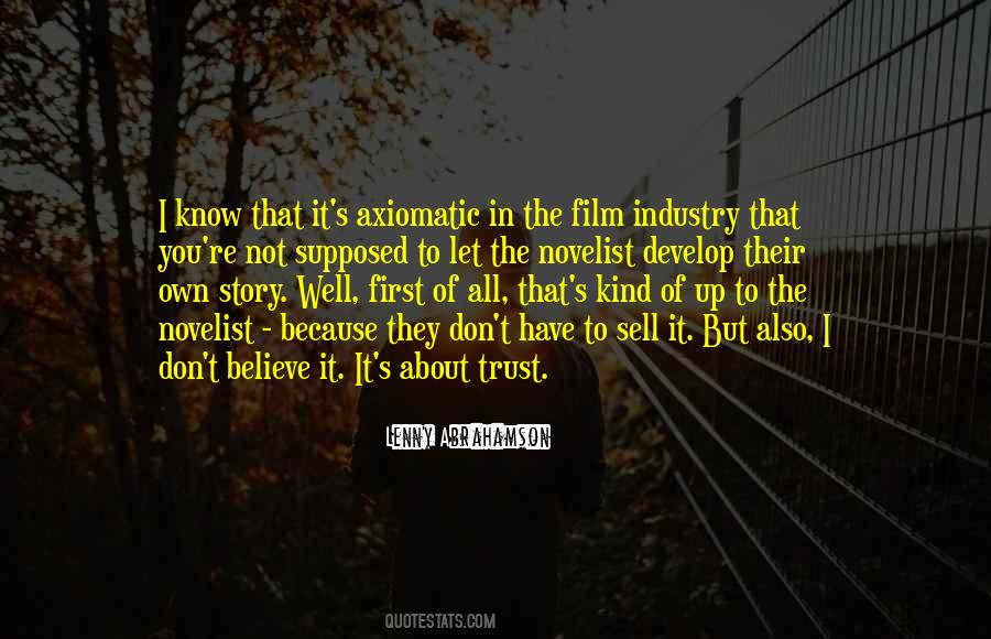 Lenny Abrahamson Quotes #1855402