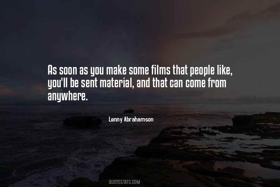 Lenny Abrahamson Quotes #437745