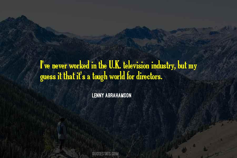 Lenny Abrahamson Quotes #453732