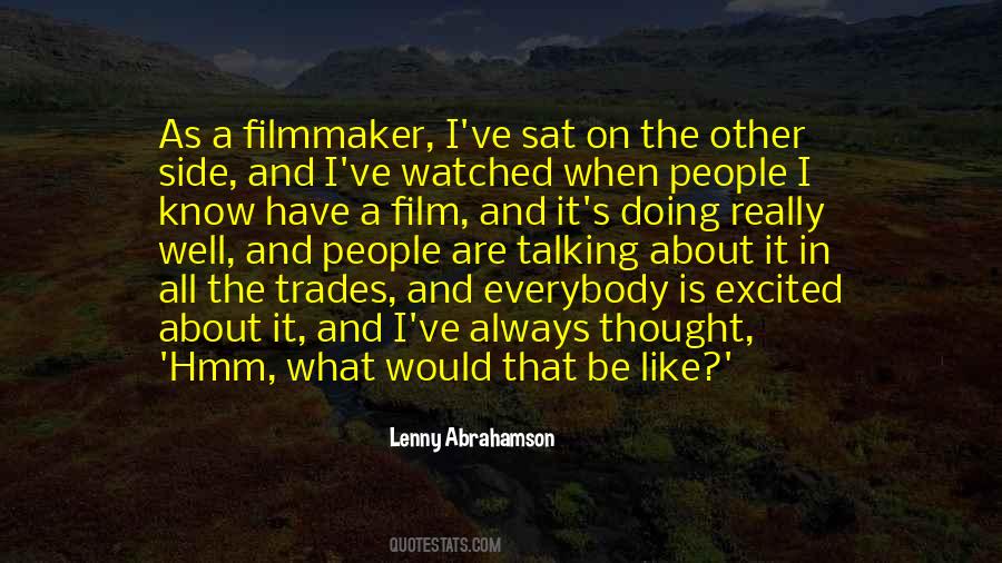 Lenny Abrahamson Quotes #547030