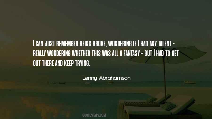 Lenny Abrahamson Quotes #710695