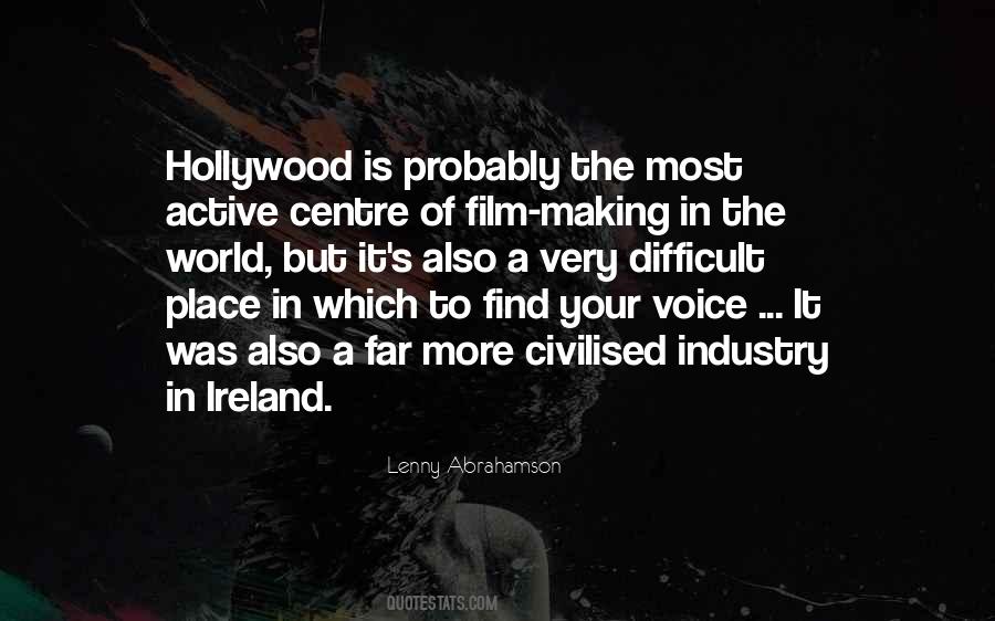 Lenny Abrahamson Quotes #780867