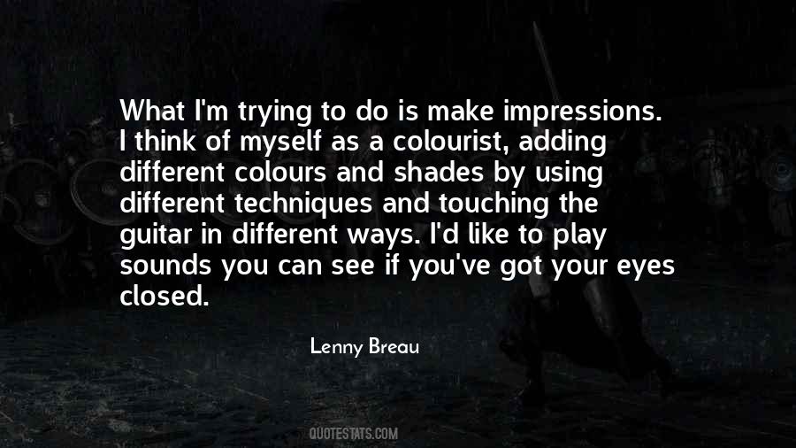 Lenny Breau Quotes #688882