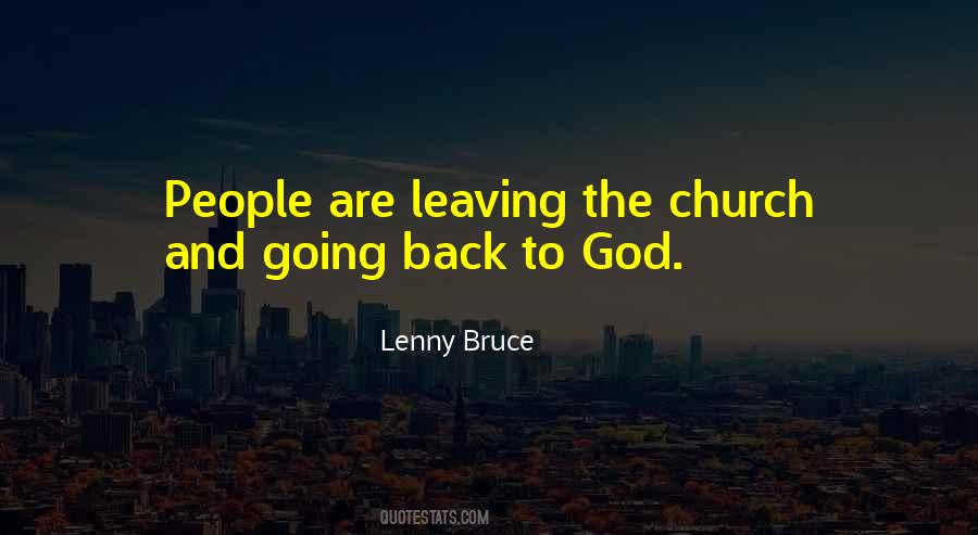 Lenny Bruce Quotes #1818398