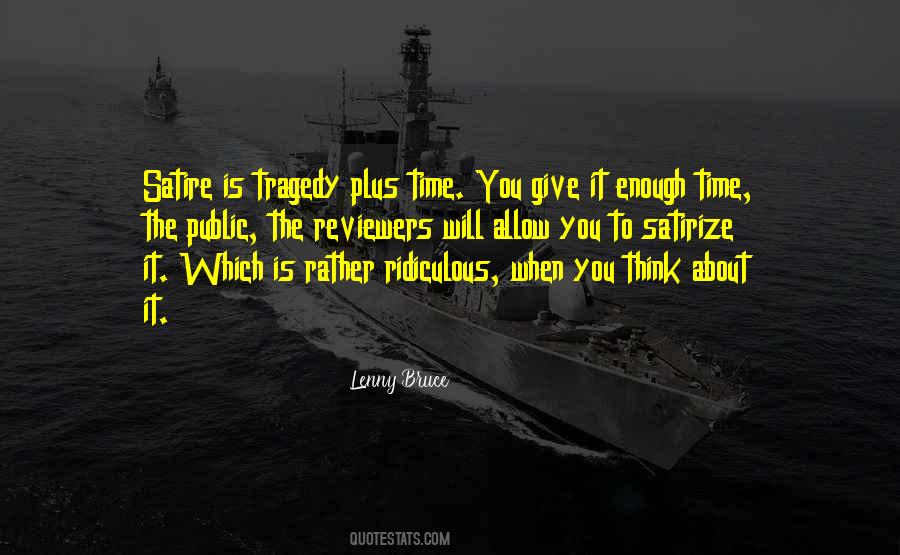 Lenny Bruce Quotes #782688
