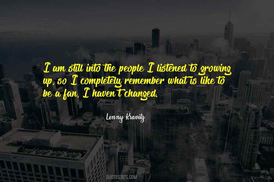 Lenny Kravitz Quotes #1260184